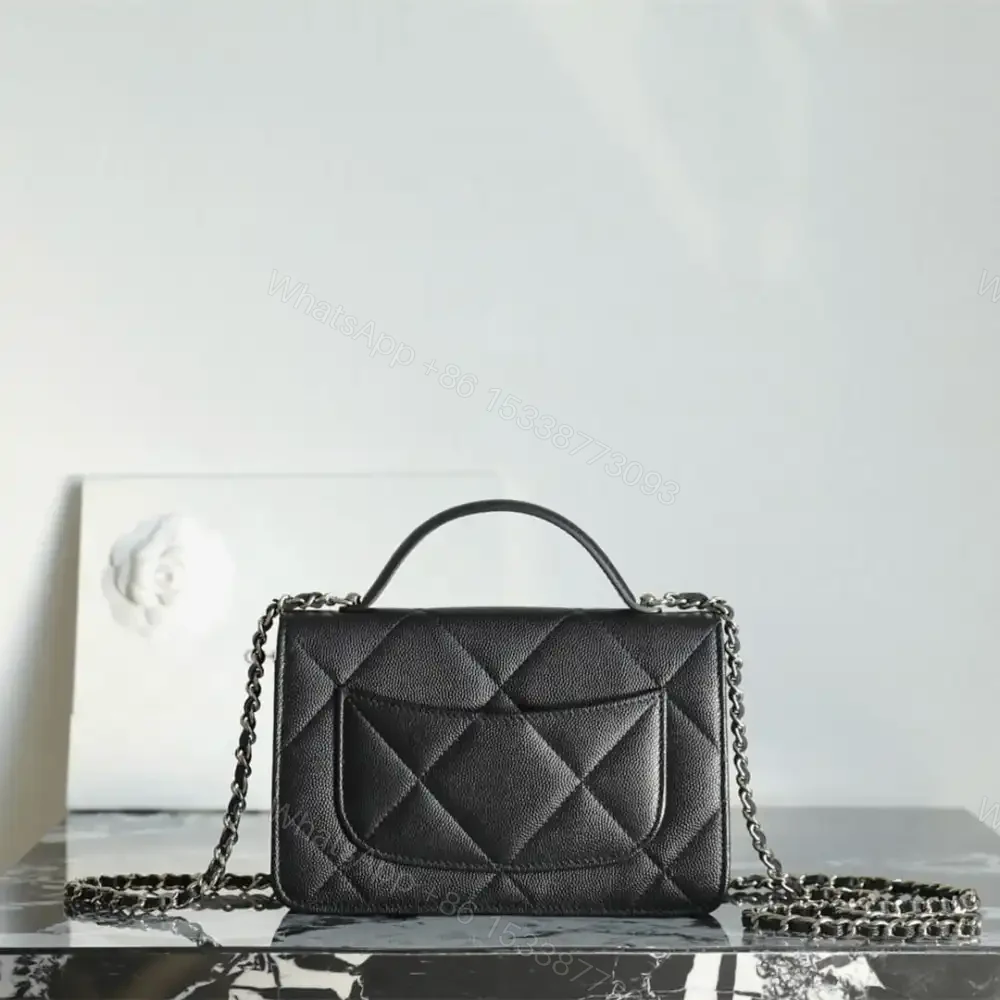 View 2 of 高仿Chanel*25K系列AP4932小牛皮WOC手袋黑色免檢版
