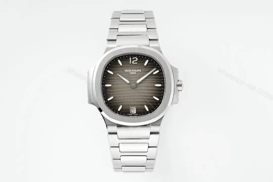 Patek Philippe Nautilus Grey Dial Watch — view 1
