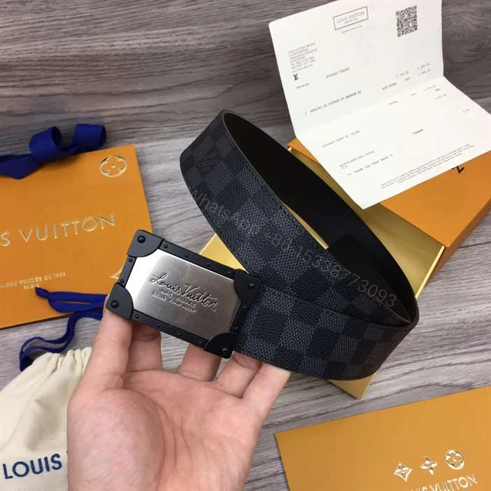 View 2 of LOUIS VUITTON INITIALES 40MM BELT – B162