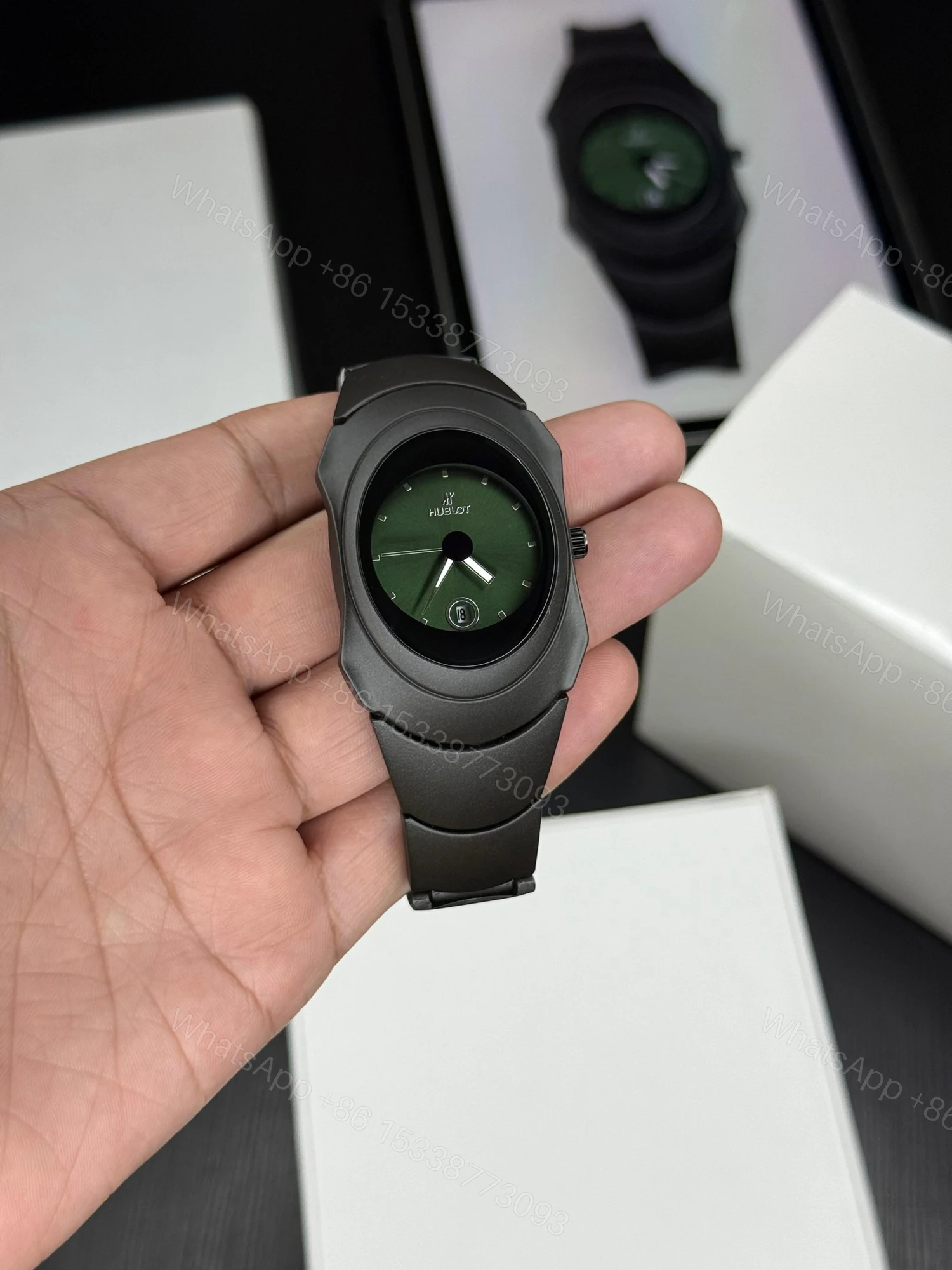 View 3 of FIRST COPY Hublot men's watch