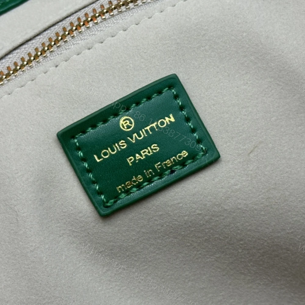 View 8 of LOUIS VUITTON SHOPPER TOTE MM GREEN 40CM