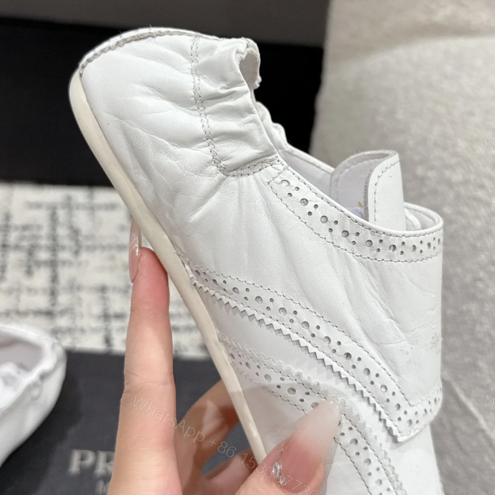 View 6 of 高仿Prada*2EG469C小牛皮懶人鞋白色免檢版