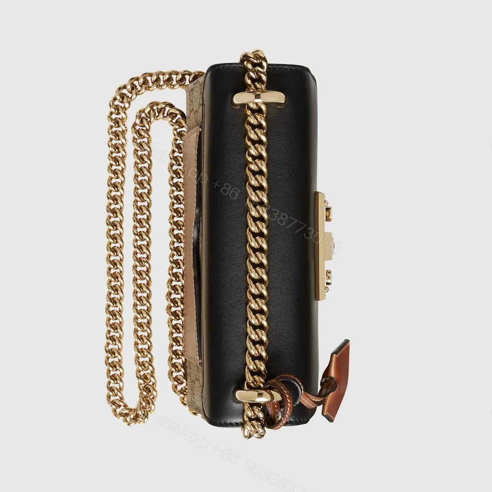 View 5 of FIRST COPY Gucci padlock shoulder bag