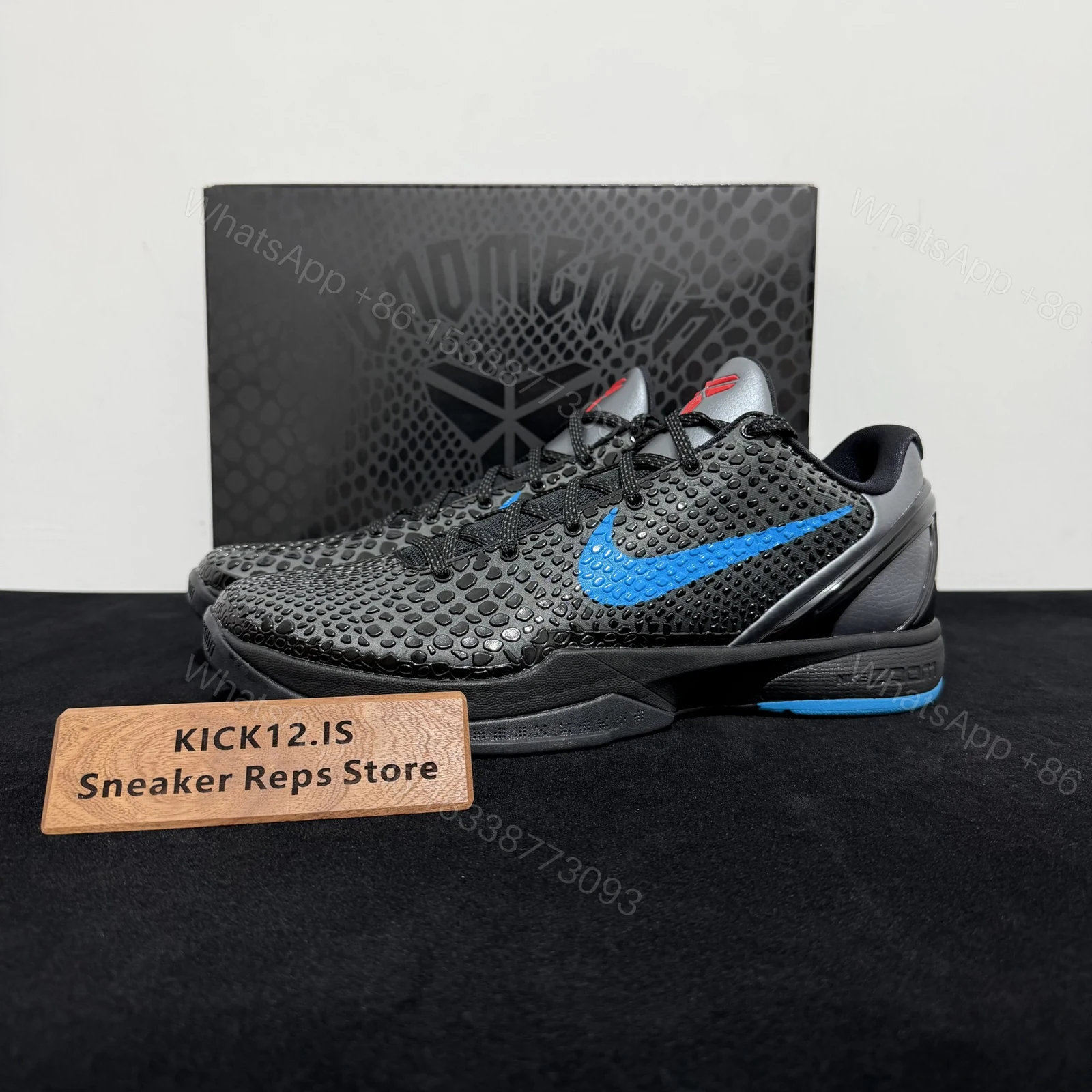 Kobe 6 Dark Knight Reps — view 1