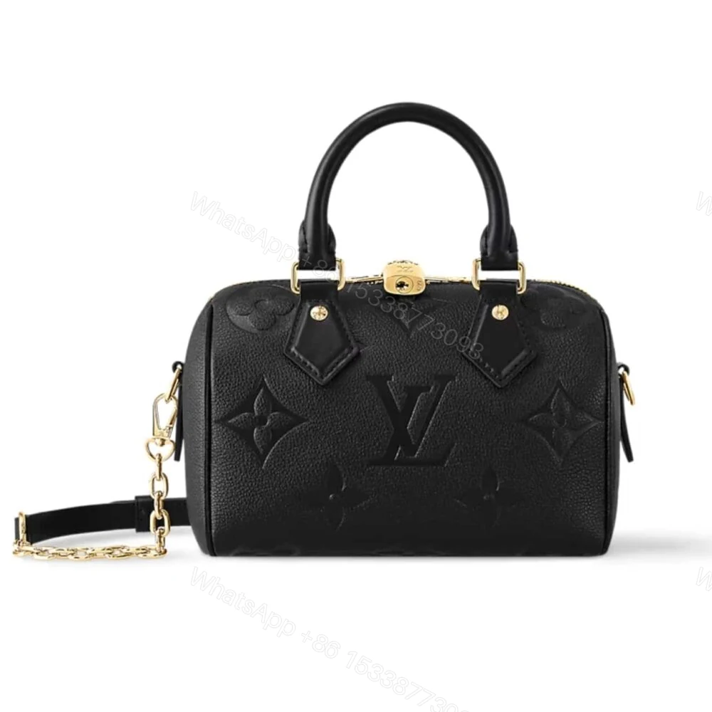 Louis Vuitton Speedy Bandoulière 20 Black 20Cm M58953 — view 1