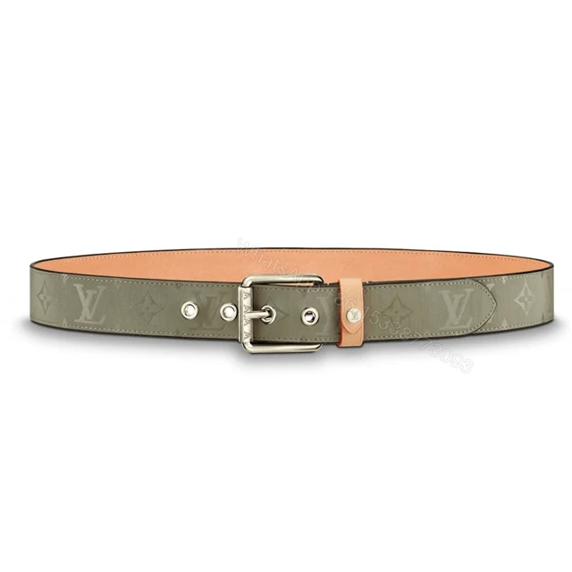 LOUIS VUITTON BELT VOYAGER MONOGRAM 35MM GREY – B148 — view 1
