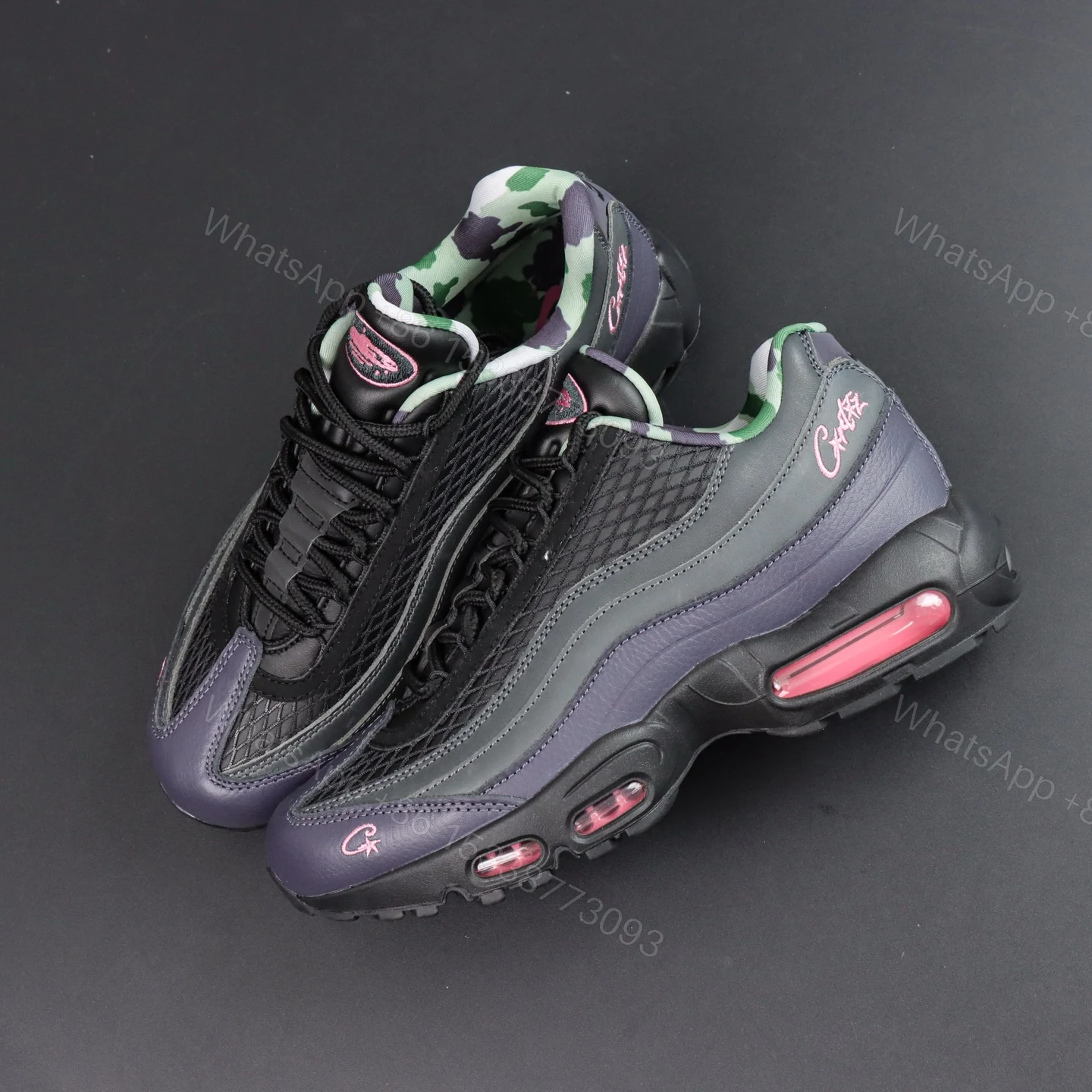 View 7 of Corteiz x Nike Air Max 95 Pink Beam Reps