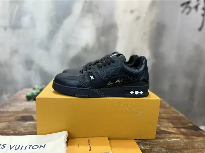 View 2 of LOUIS VUITTON TRAINE SNEAKERS IN BLACK – LSVT379