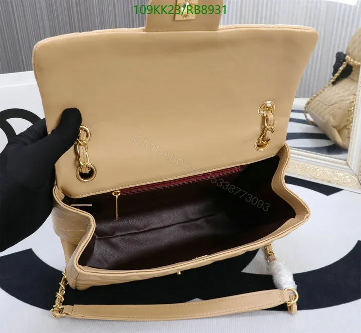 View 10 of Chanel Quilted Medium Black Double Flap Bag RB8931