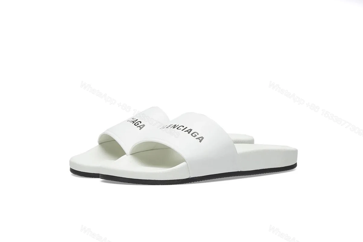 Balenciaga Pool Slide White 565826 W1S80 9034 — view 2