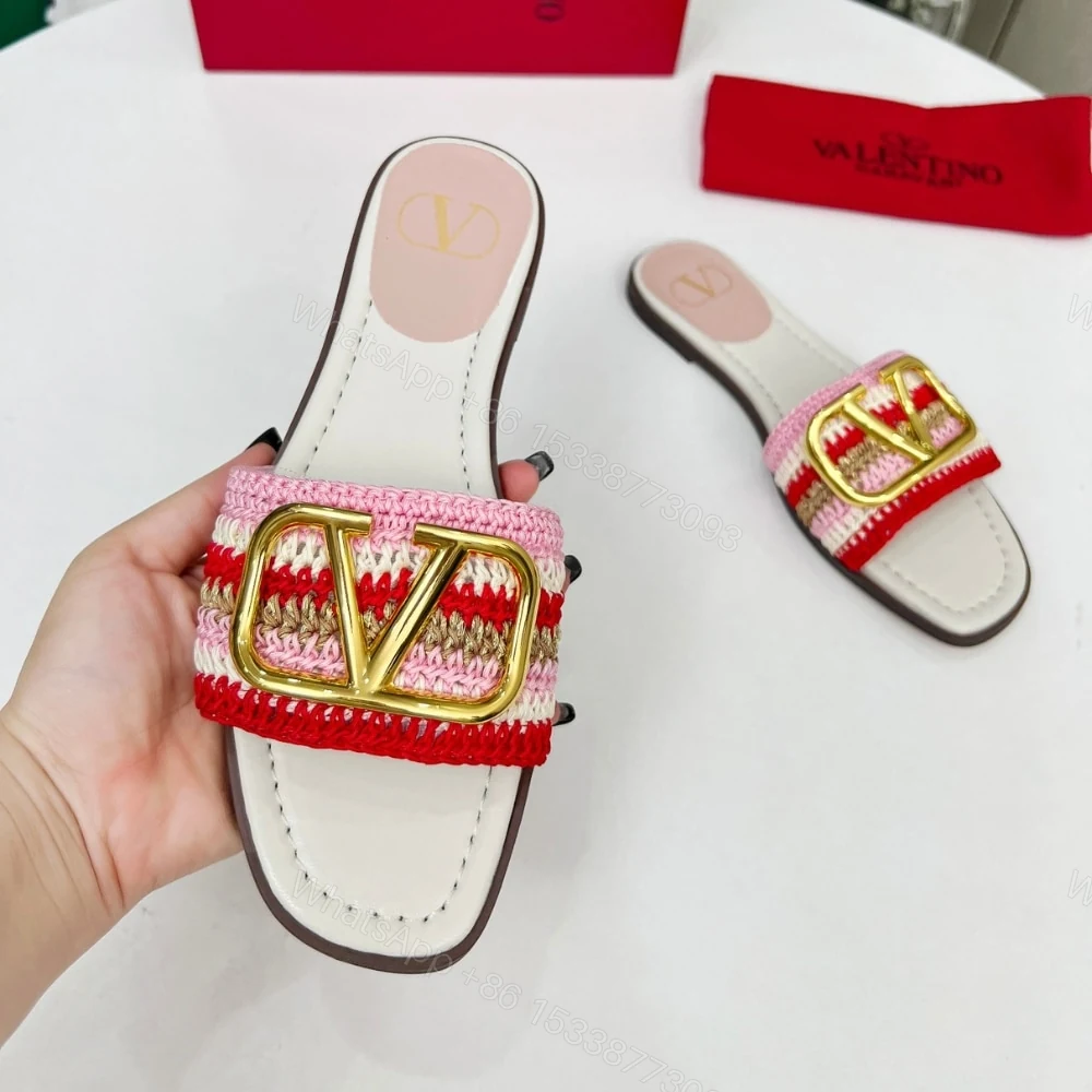 View 6 of VALENTINO VLOGO SIGNATURE SLIDE SANDAL PINK