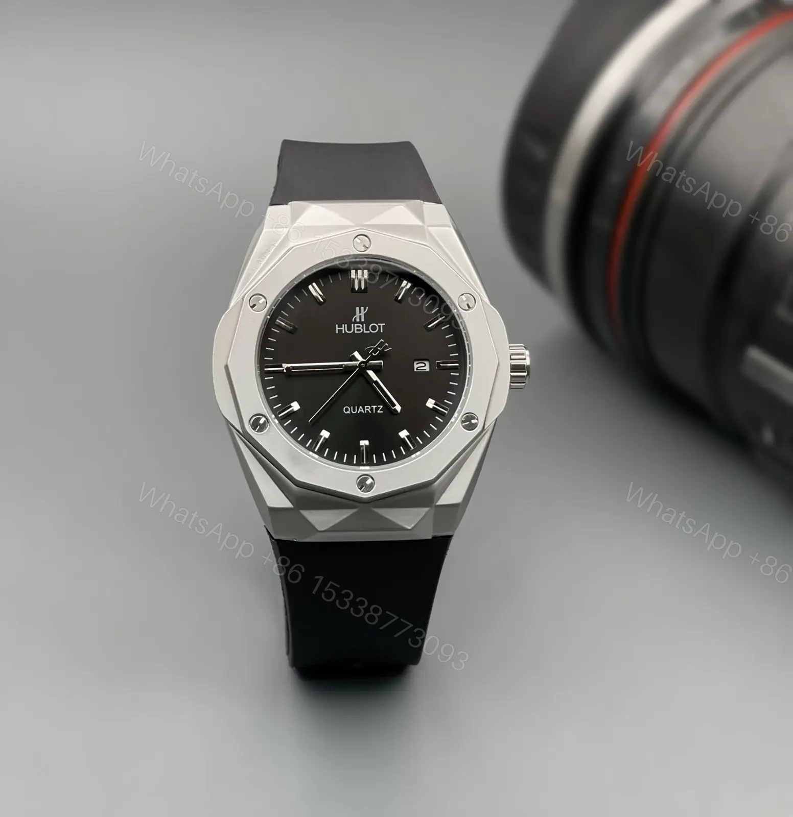 Hublot Quality-7a Gender-Men’s Band-Black Dial-Blackout — view 1