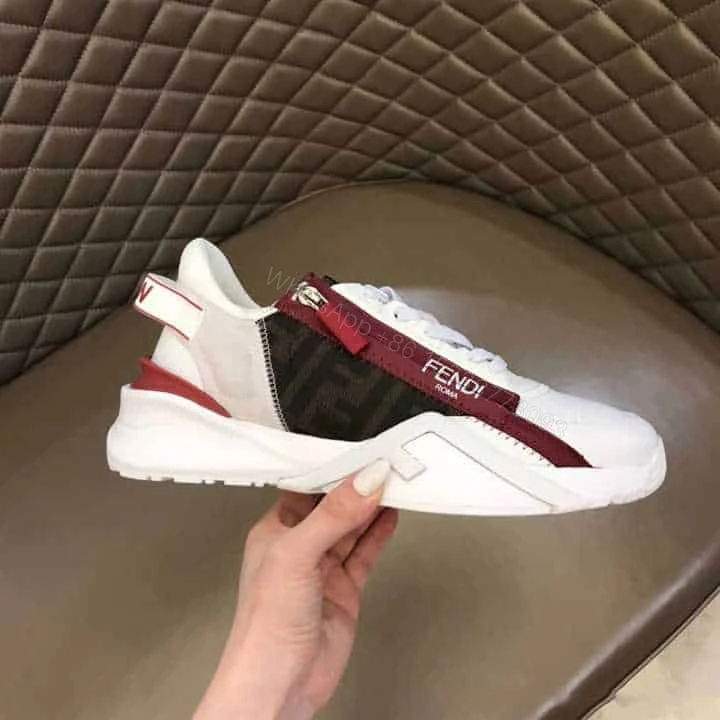 View 2 of FENDI CHUNKY LACE-UP TRAINERS – FD25