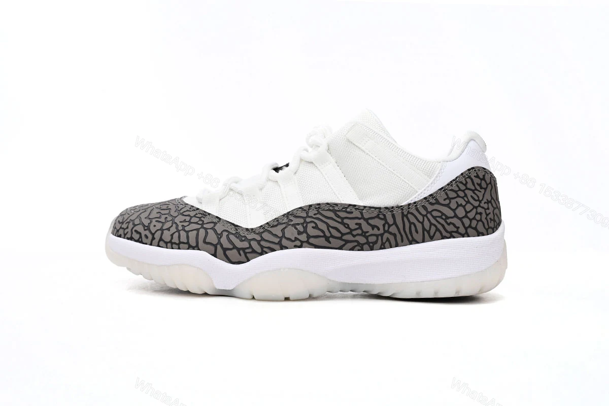 View 10 of Air Jordan 11 Retro Low “Cement Grey” AV2187-140