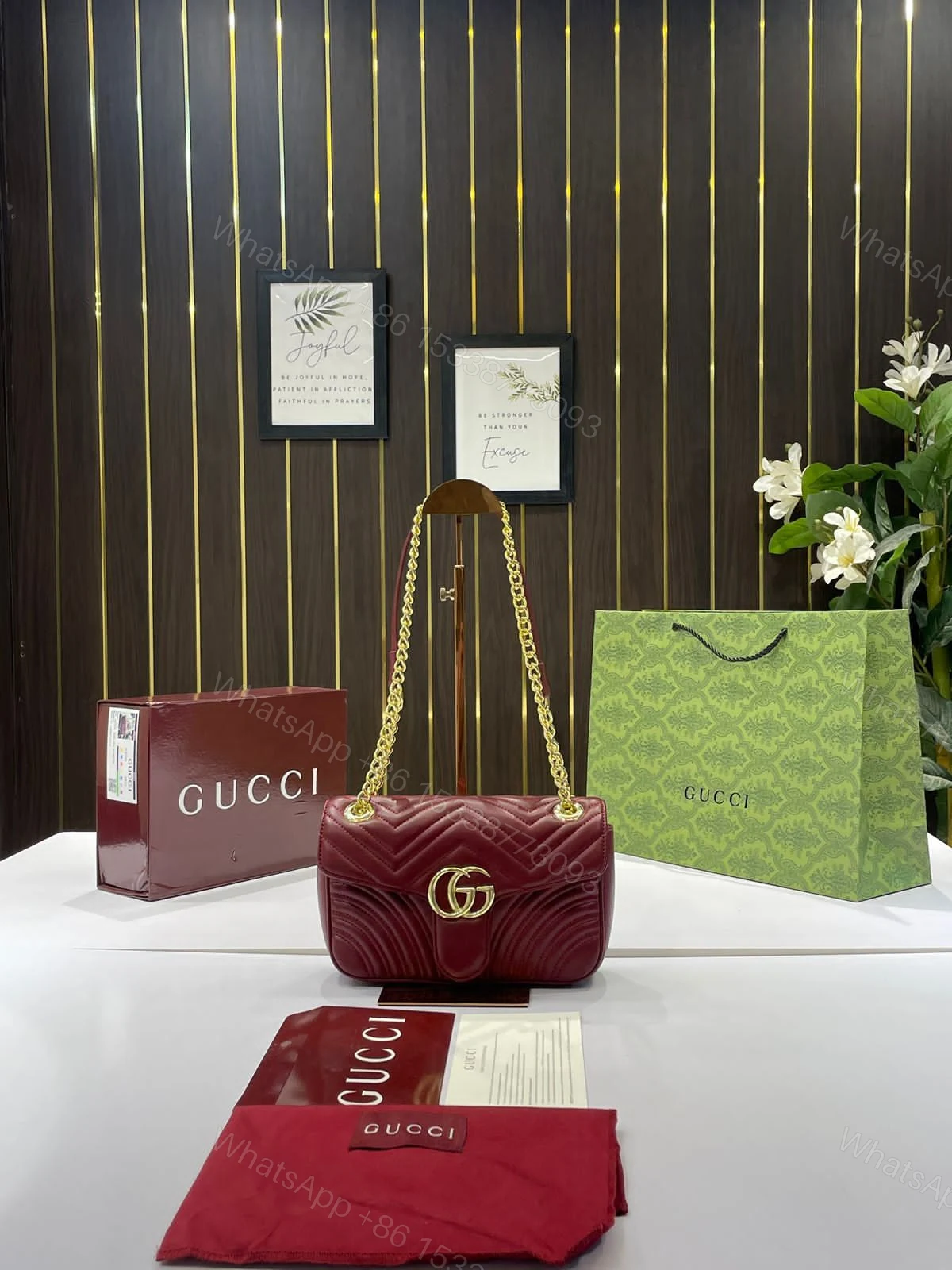 View 2 of FIRST COPY GUCCI MARMONT HIGH QUALITY BAG
