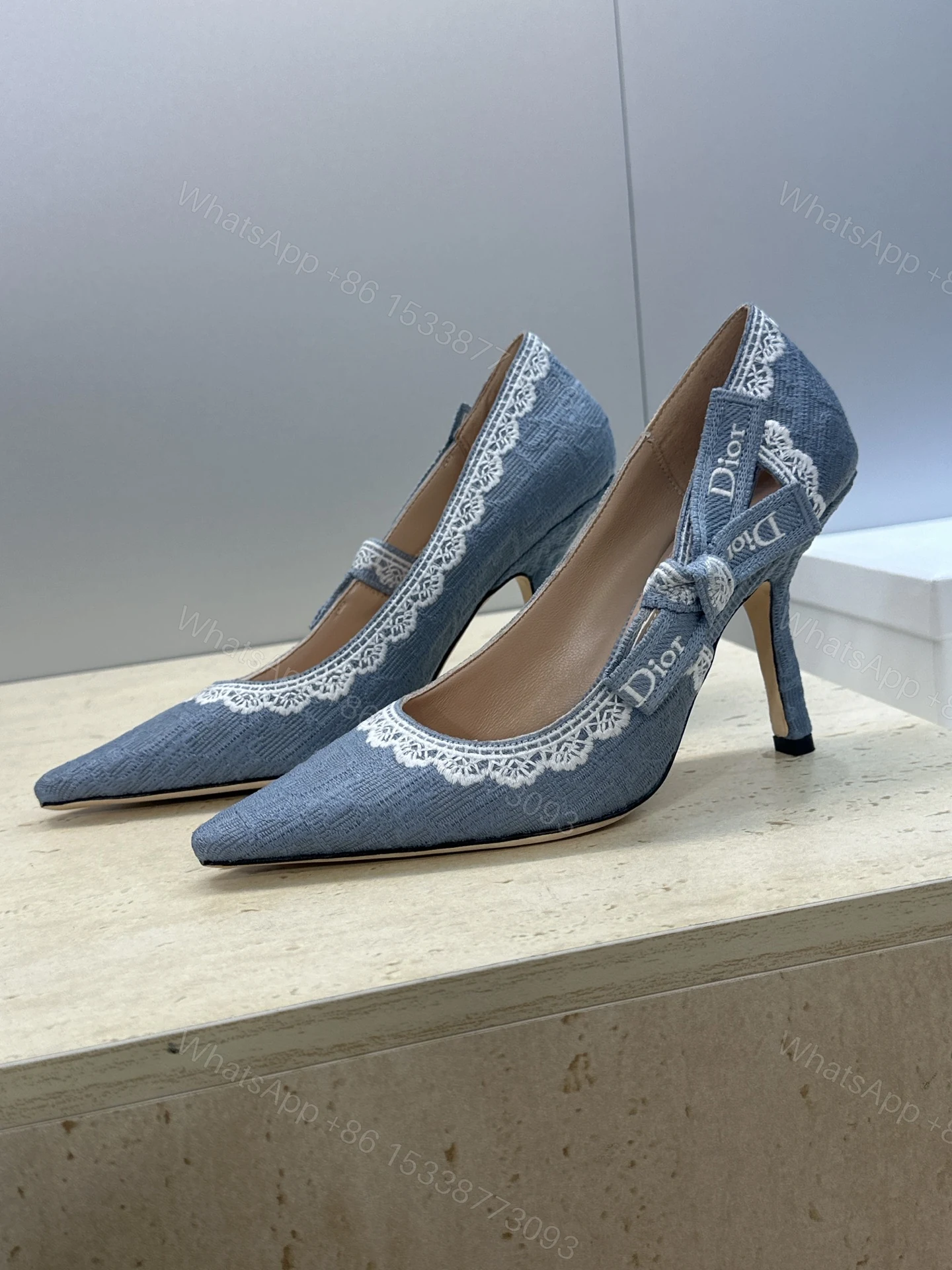 View 3 of Dior J’Adior slingback pumps