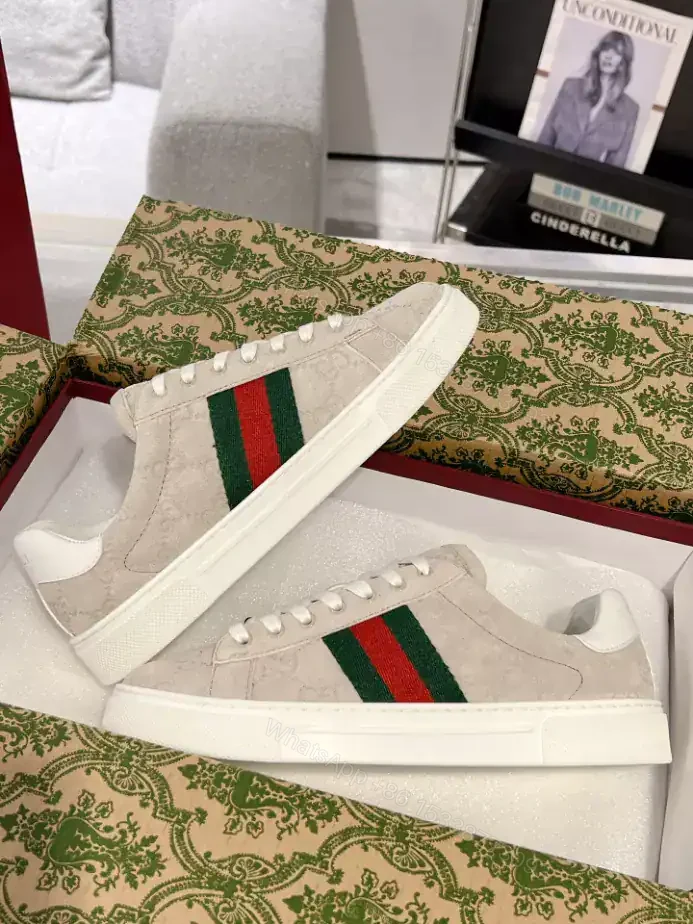 View 3 of MEN’S GUCCI ACE SNEAKER WITH WEB – GC247