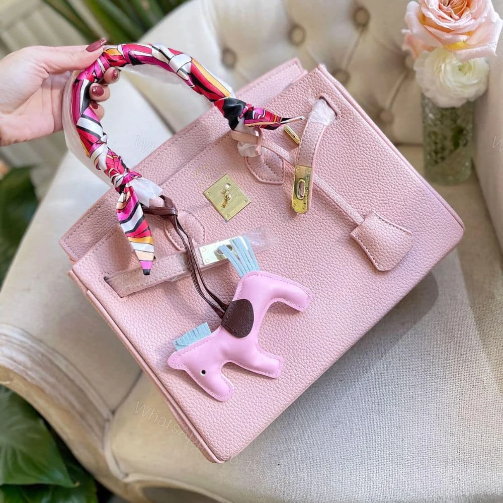 View 3 of Hermes Birkin 30 Bag Togo Light Pink 30Cm