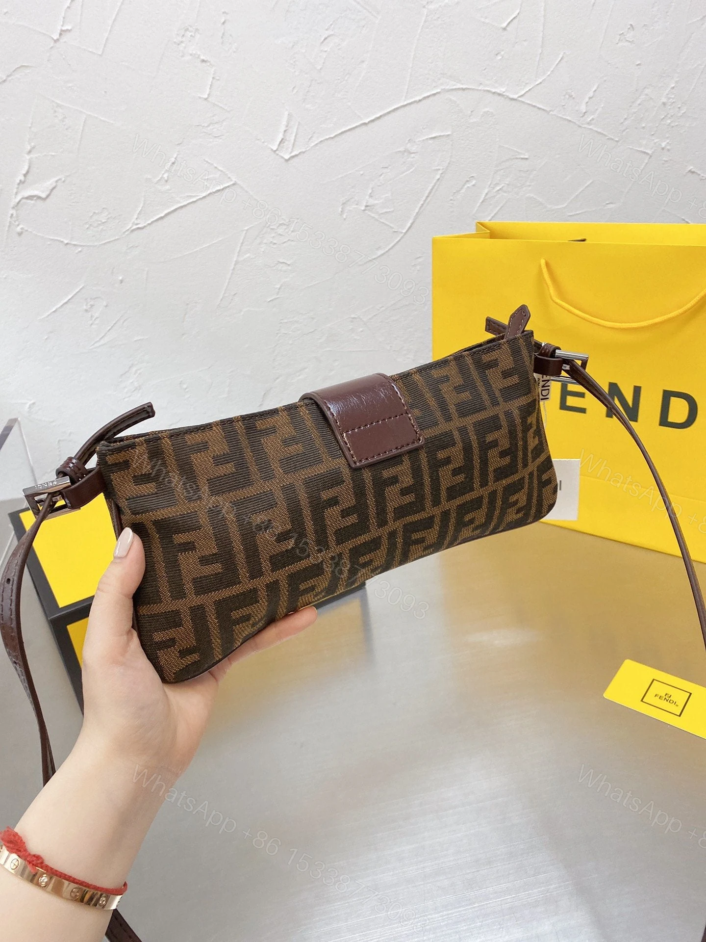 View 8 of Fendi Pre-Owned 1990-2000s Baguette shoulder bag