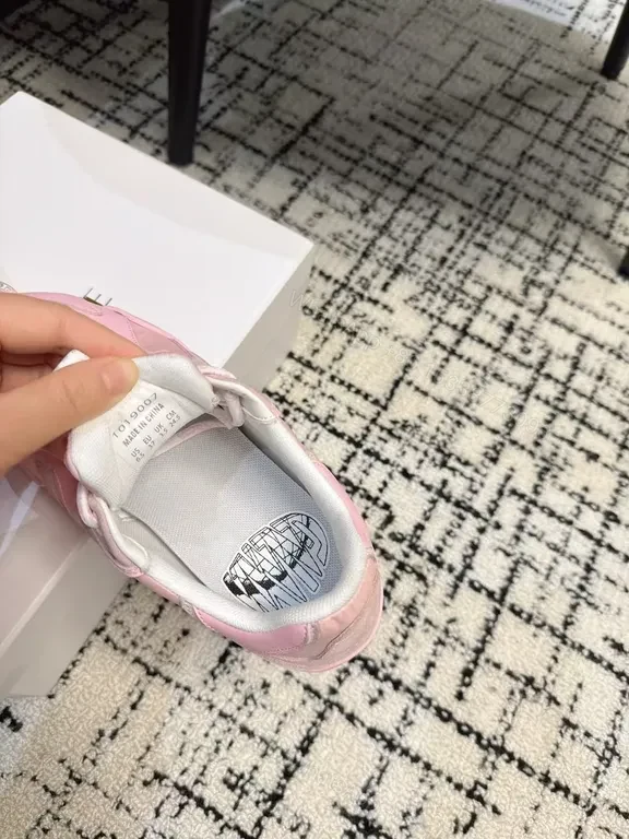 View 4 of Playful Pink Luxe: Versace-Inspired High-Top Sneakers