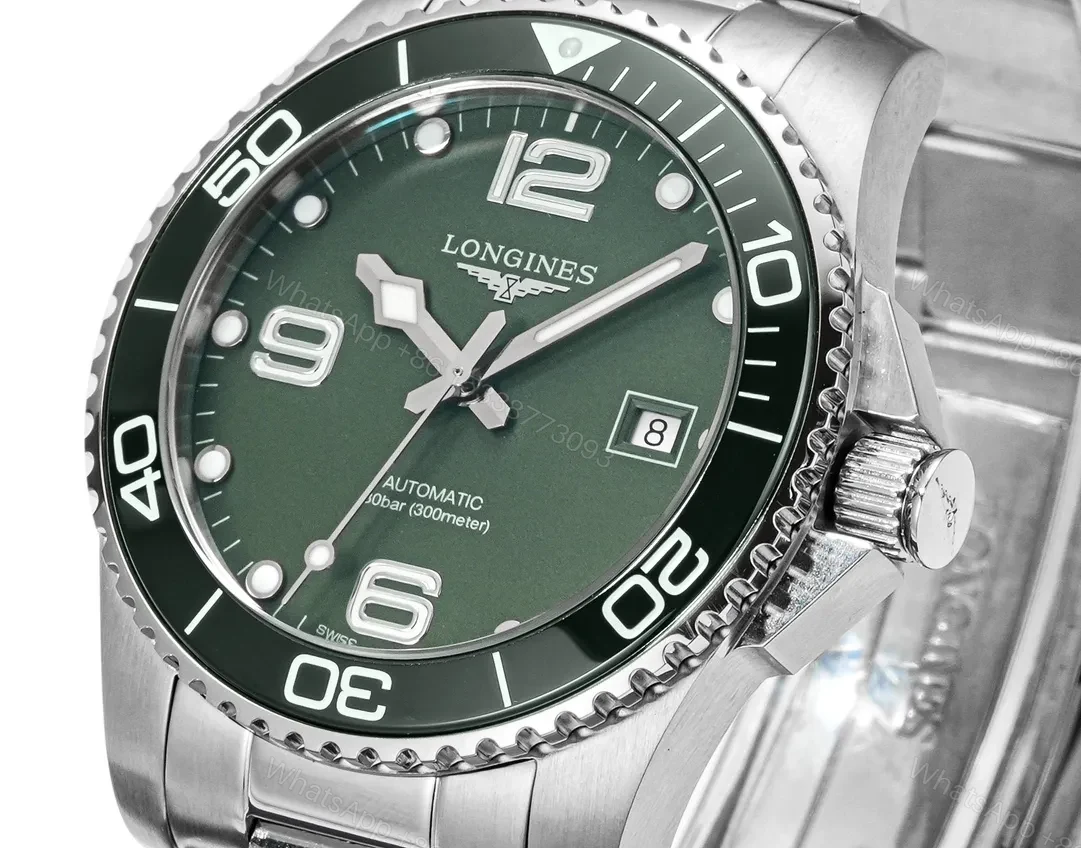 View 2 of Longines Conquest Green Dial Stainless Steel Automatic Watch