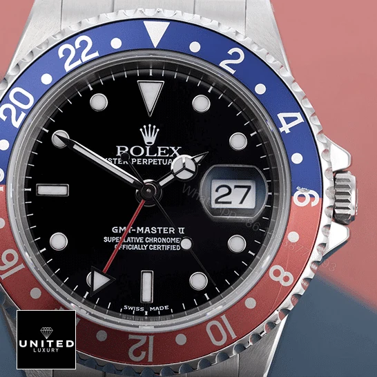 View 6 of Rolex GMT-Master 116719BLRO-0001 Pepsi Red/Blue Replica