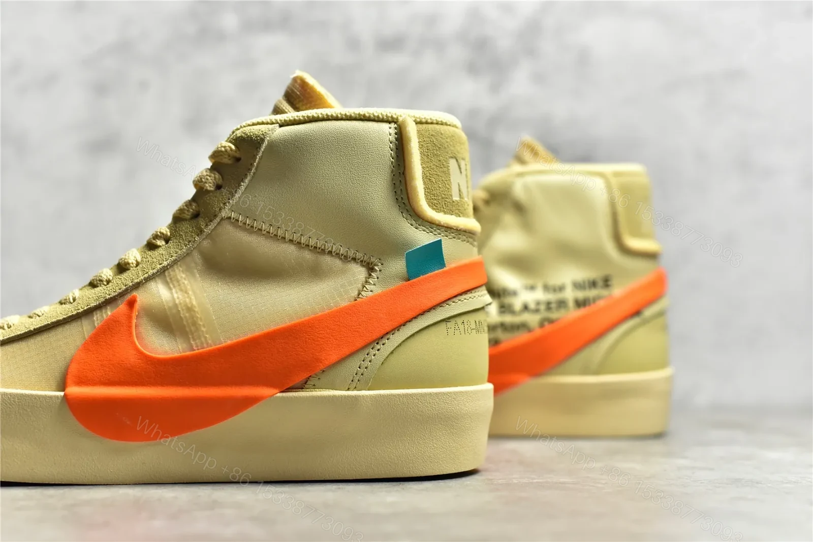 View 4 of OFF WHITE NIKE BLAZER MID “ALL HALLOWS EVE”