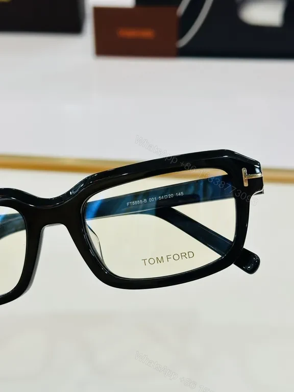 View 8 of Black Acetate Bold Frames - Designer Luxe Eyewear, Oversized Rectangular