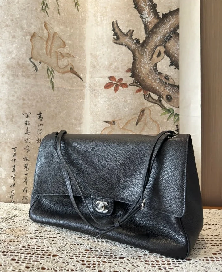 View 2 of Chanel Replica Maxi Flap Black Bag 6233