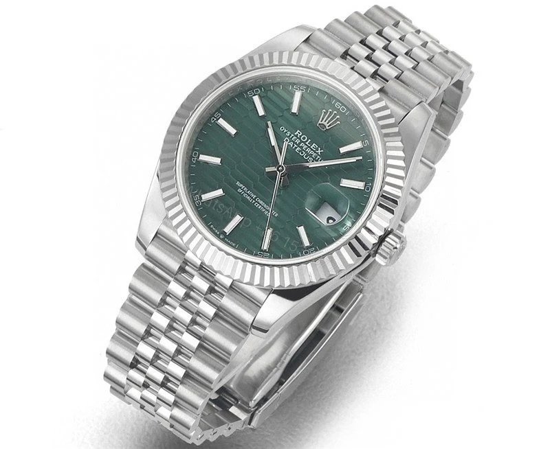 View 12 of Rolex Datejust M126334 Mint Green Watch