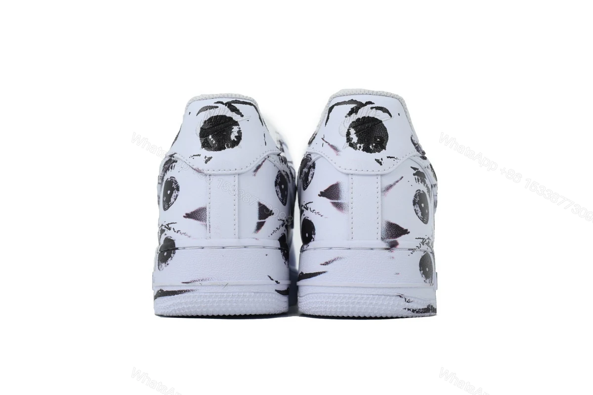 View 2 of Supreme x Comme des Garçons SHIRT x Nike Air Force 1 Low 'Eyes'923044-100