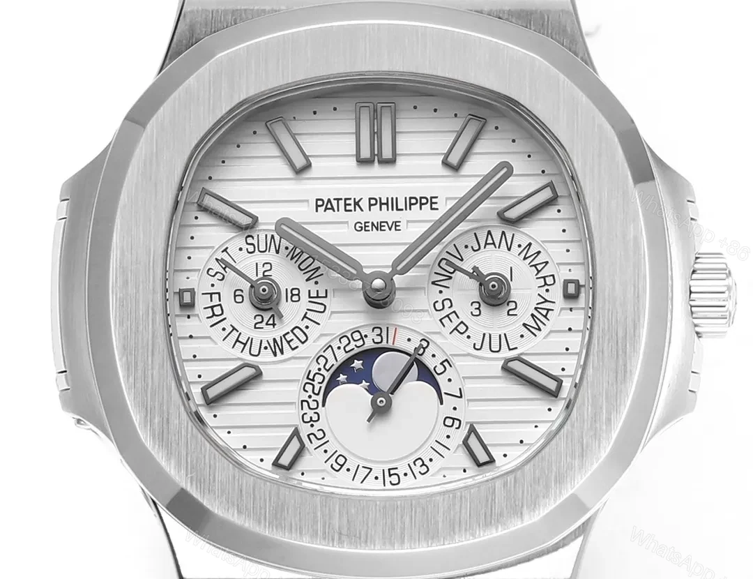 View 2 of Patek Philippe Silver Nautilus Watch