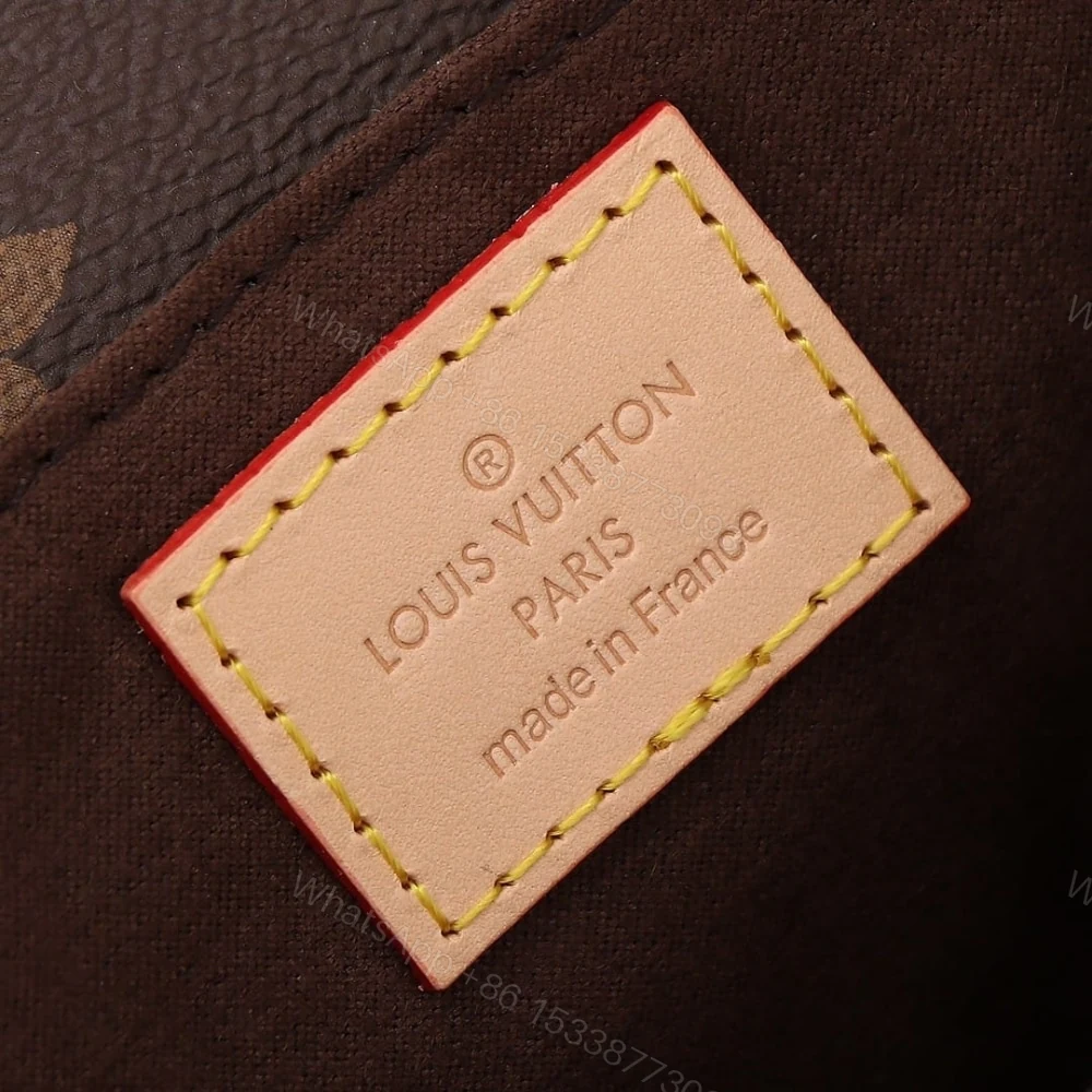 View 9 of Louis Vuitton Pochette Métis East West Bag Monogram Brown 22Cm M46279