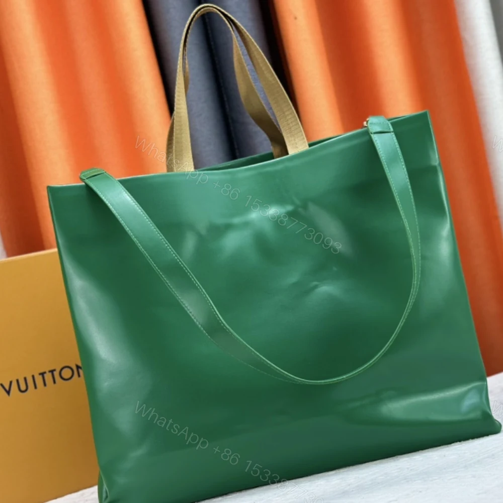 View 4 of LOUIS VUITTON SHOPPER TOTE MM GREEN 40CM