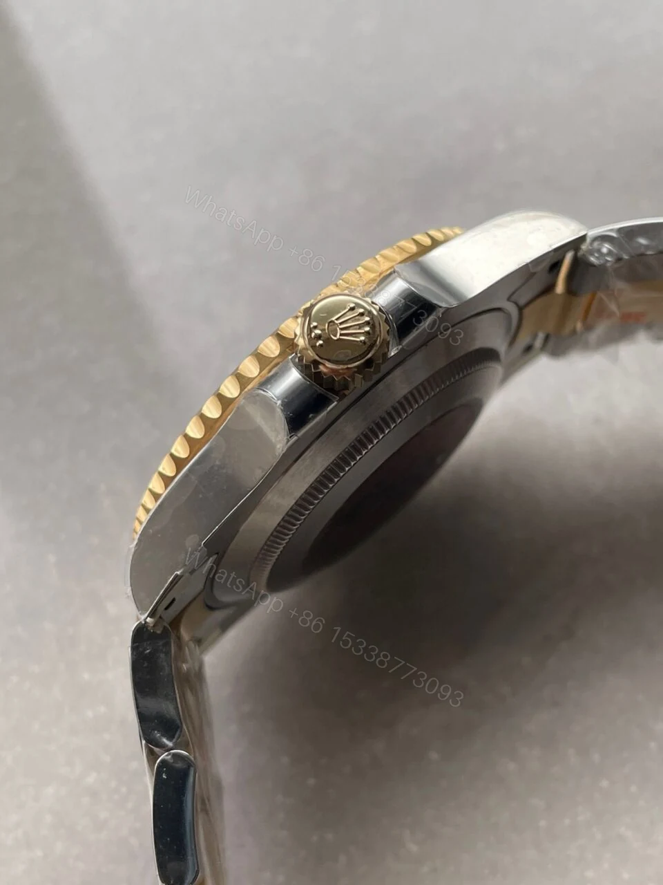 View 11 of CLEAN FACTORY 1:1 Rolex Submariner 116613LB Bluesy 904L YG/SS Blue Dial VR3235