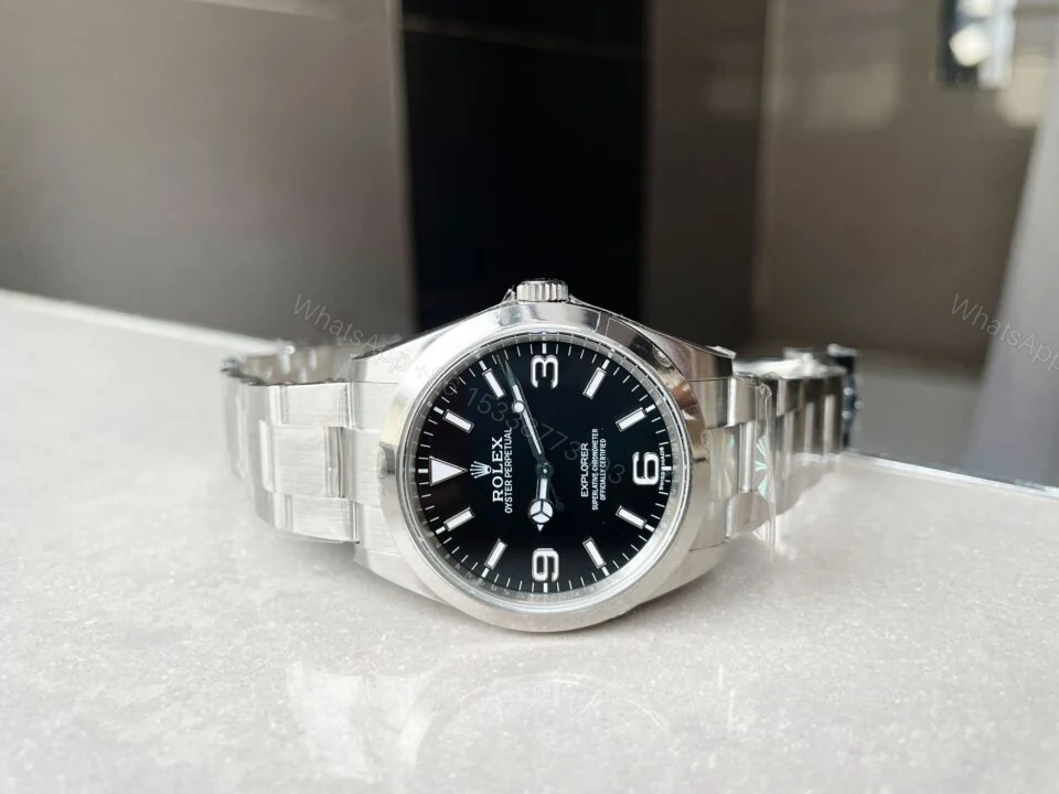 View 3 of ARF Factory 1:1 Rolex EXPLORER I 214270 39mm black dial ss strap