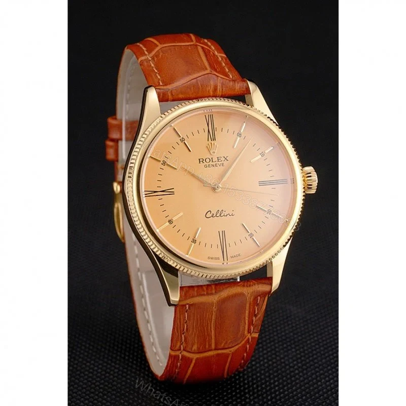 View 3 of Superclone Rolex Cellini Gold Dial REP016798