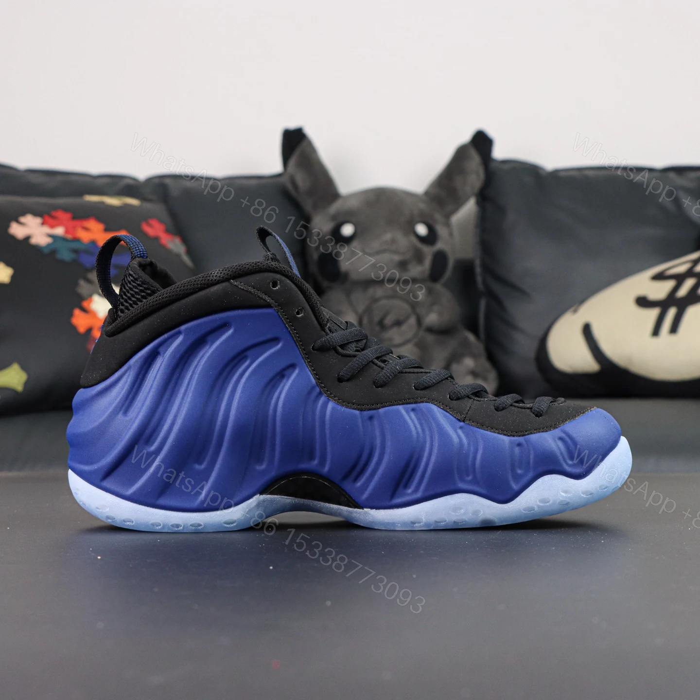 View 2 of Foamposite One “Deep Royal”