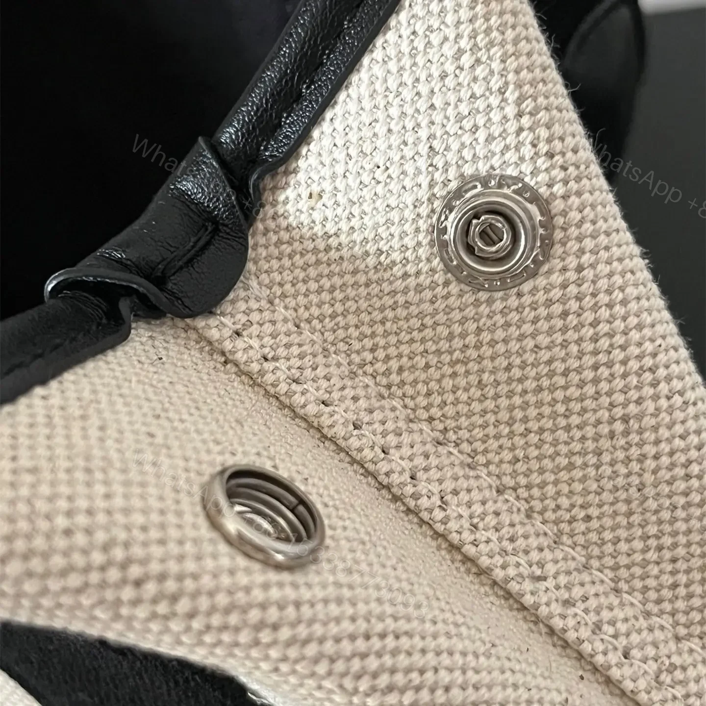 View 18 of 高仿BalenciagaNavyCabas帆布托特包35CM