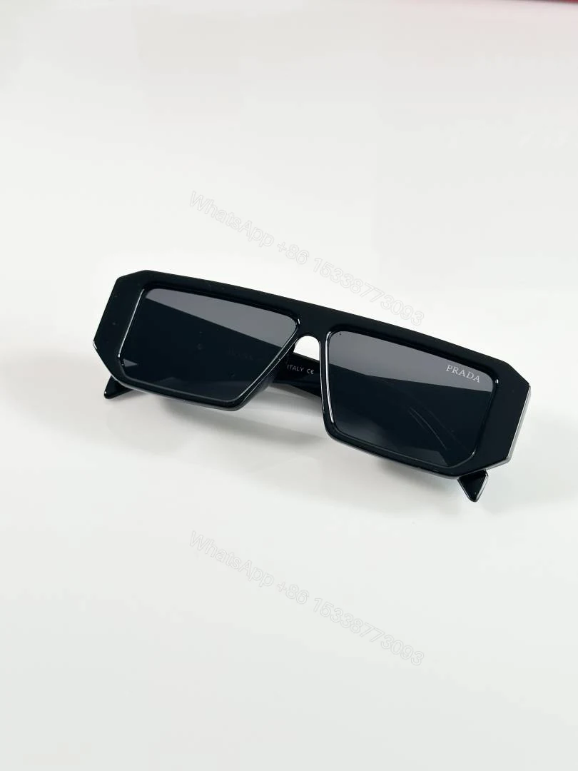 View 3 of First Copy Prada132 Black Sunglasses