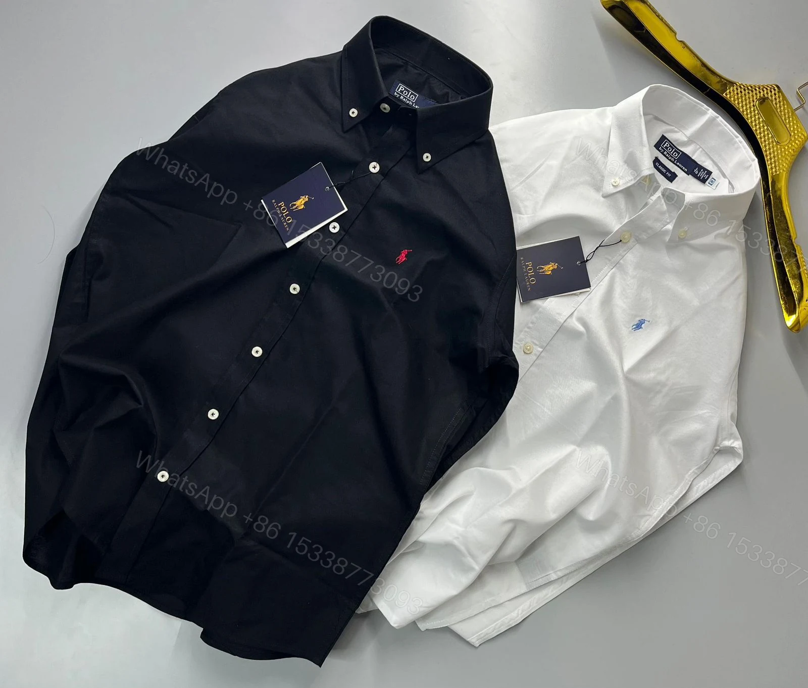 View 10 of FIRST COPY RALPH LAUREN PLAIN SHIRT