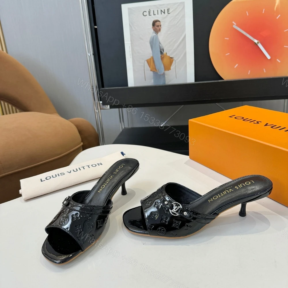 View 4 of Louis Vuitton 6Am Mule Black
