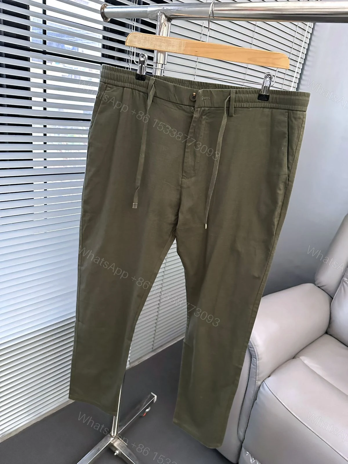 View 5 of Ralph Lauren Premium Linen Pants First Copy | AAA+ Replica Limited Edition