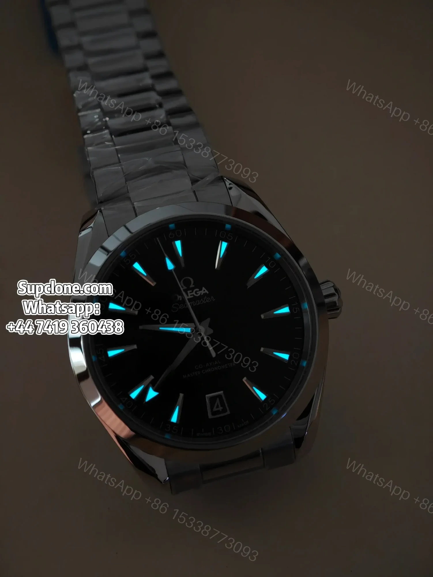View 6 of Omega Aqua Terra 220.10.41.21.01.002 41mm Super Clone Black Dial Watch