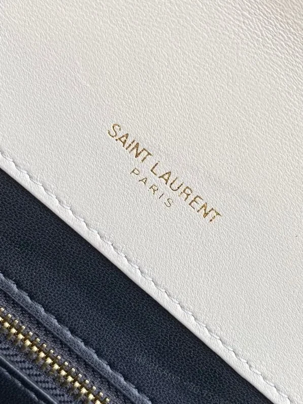 View 6 of Saint Laurent Quilted Lambskin Gaby Mini Shoulder Bag