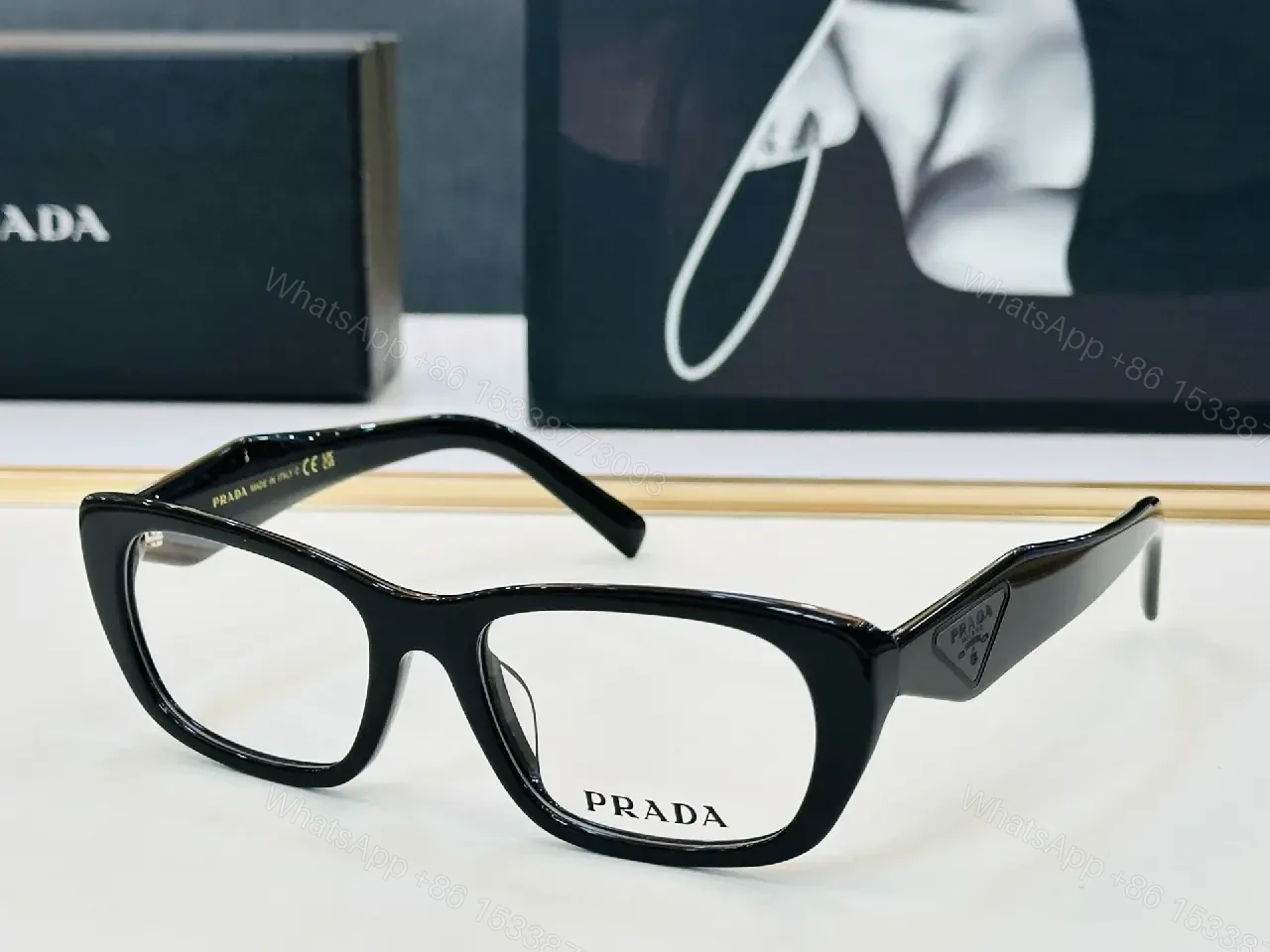 View 6 of Bold Black Acetate Power Eyewear: Luxe Everyday Frames