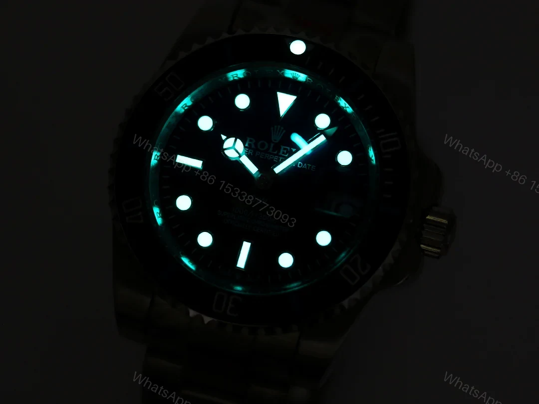 View 9 of Rolex Submariner DIW Carbon Fiber Gradient Blue Dial Custom Watch 40mm Ultimate Edition ROLEX-SUB-DIW-CARBON-BLU-40