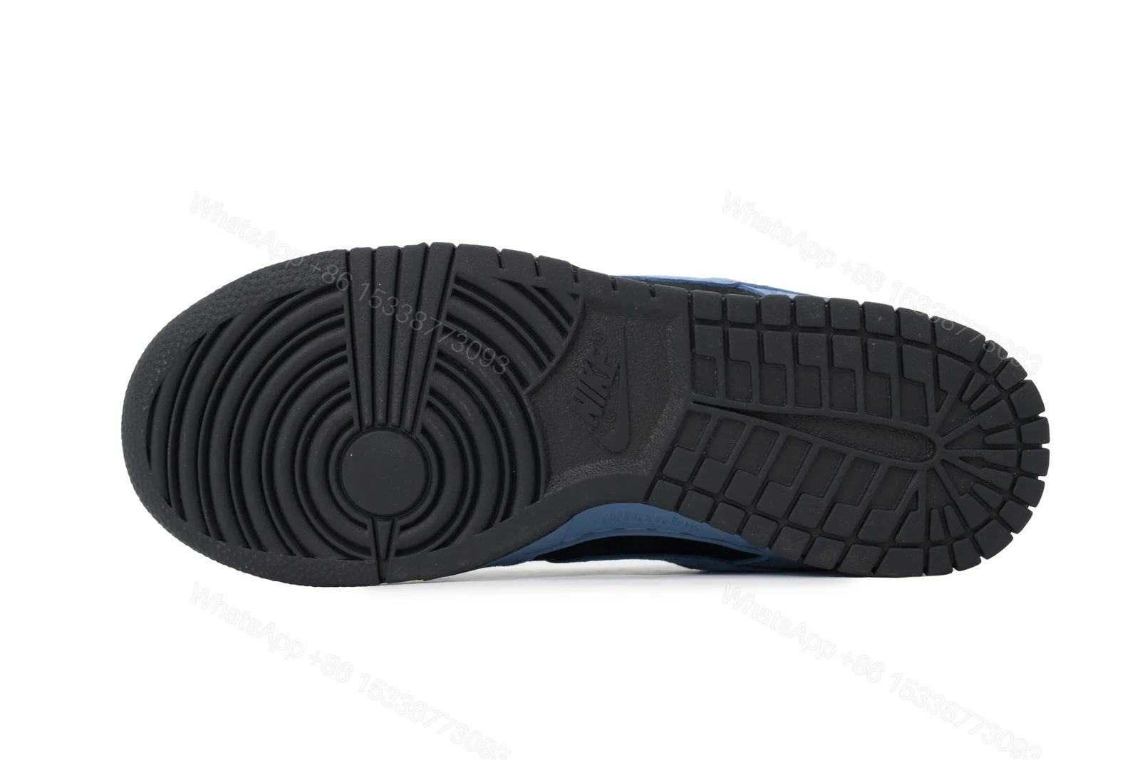 View 5 of Nike Supreme x Dunk Low SB 'Ocean Fog' HQ8487-400