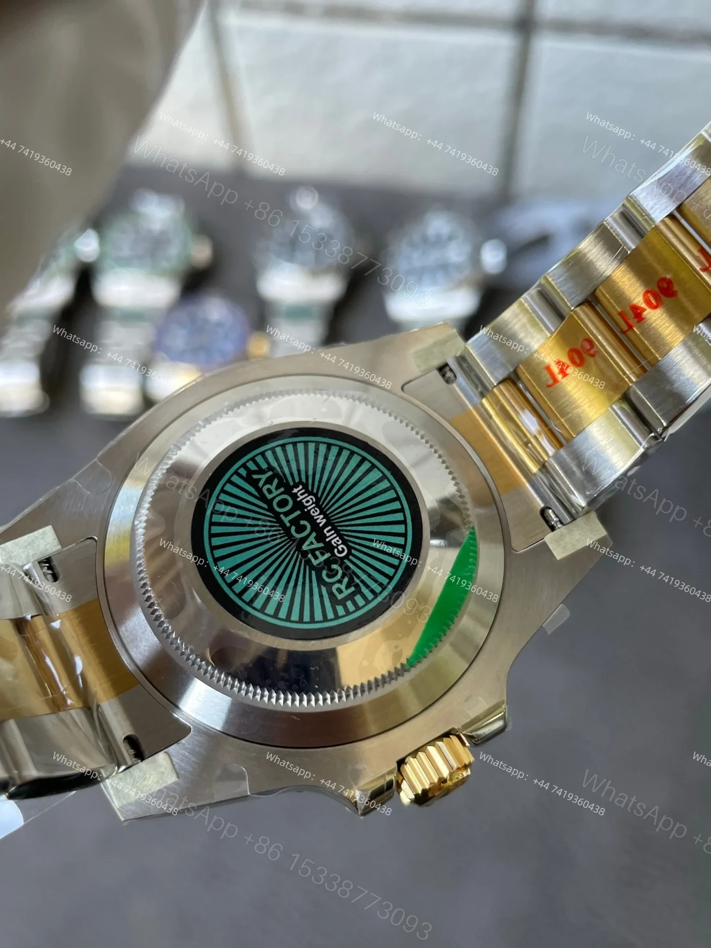 View 5 of Rolex Super Clone Watches 1:1 Submariner 126613LN Black Weighted Edition