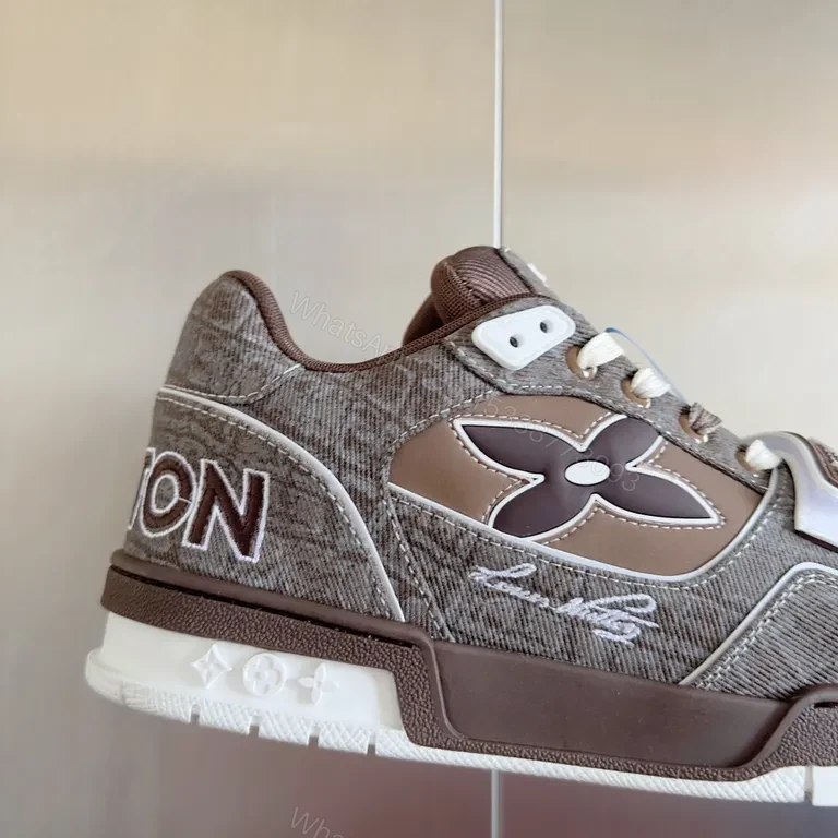 View 7 of Patterned Texture Sneaker â€” LV Details, All-Day Comfort, Streetwear Style